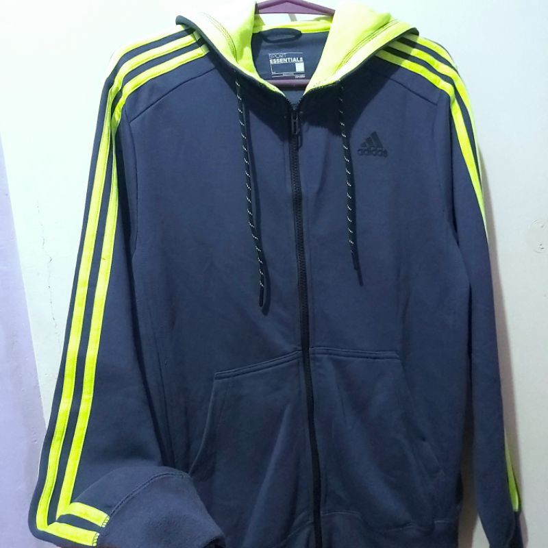 Adidas Climalite Essential hoodie (Large on tag) | Shopee Philippines