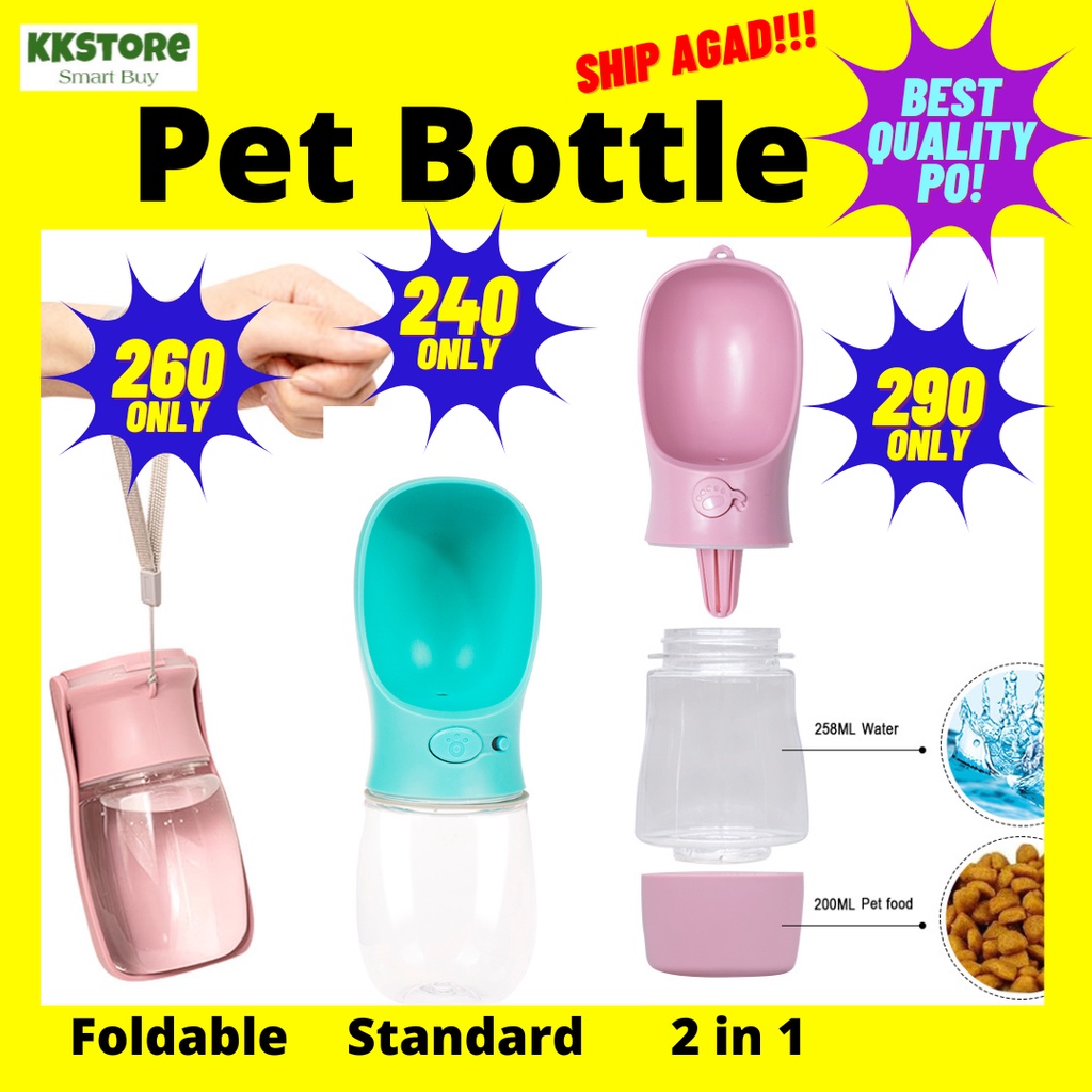350ml dog bottles shopee portable travel bottle pet water bottle cat