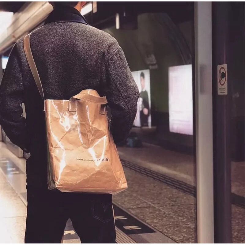 cdg pvc paper bag