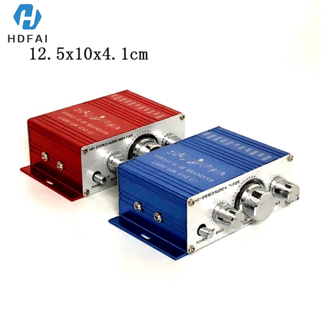 12v 2ch Mini Hi Fi Stereo Audio Small Amplifier Amp For Car Motorcycle Radio Mp3 Car Audio Amplifiers Henrikhakansson Vehicle Electronics Gps