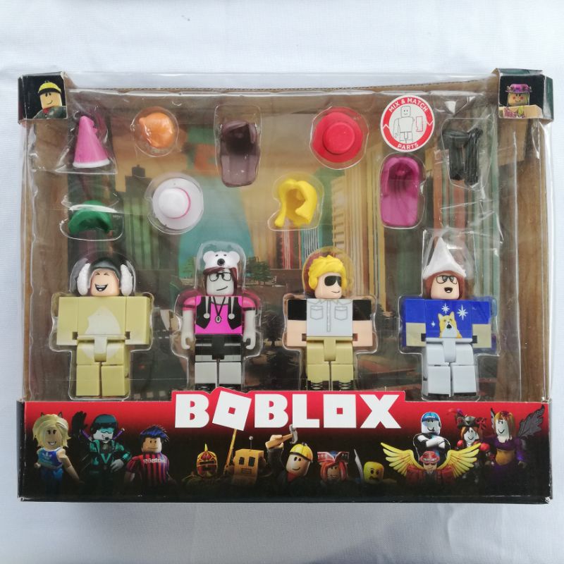 Roblox Toys Set No. 1 (4 characters included) Shopee Philippines