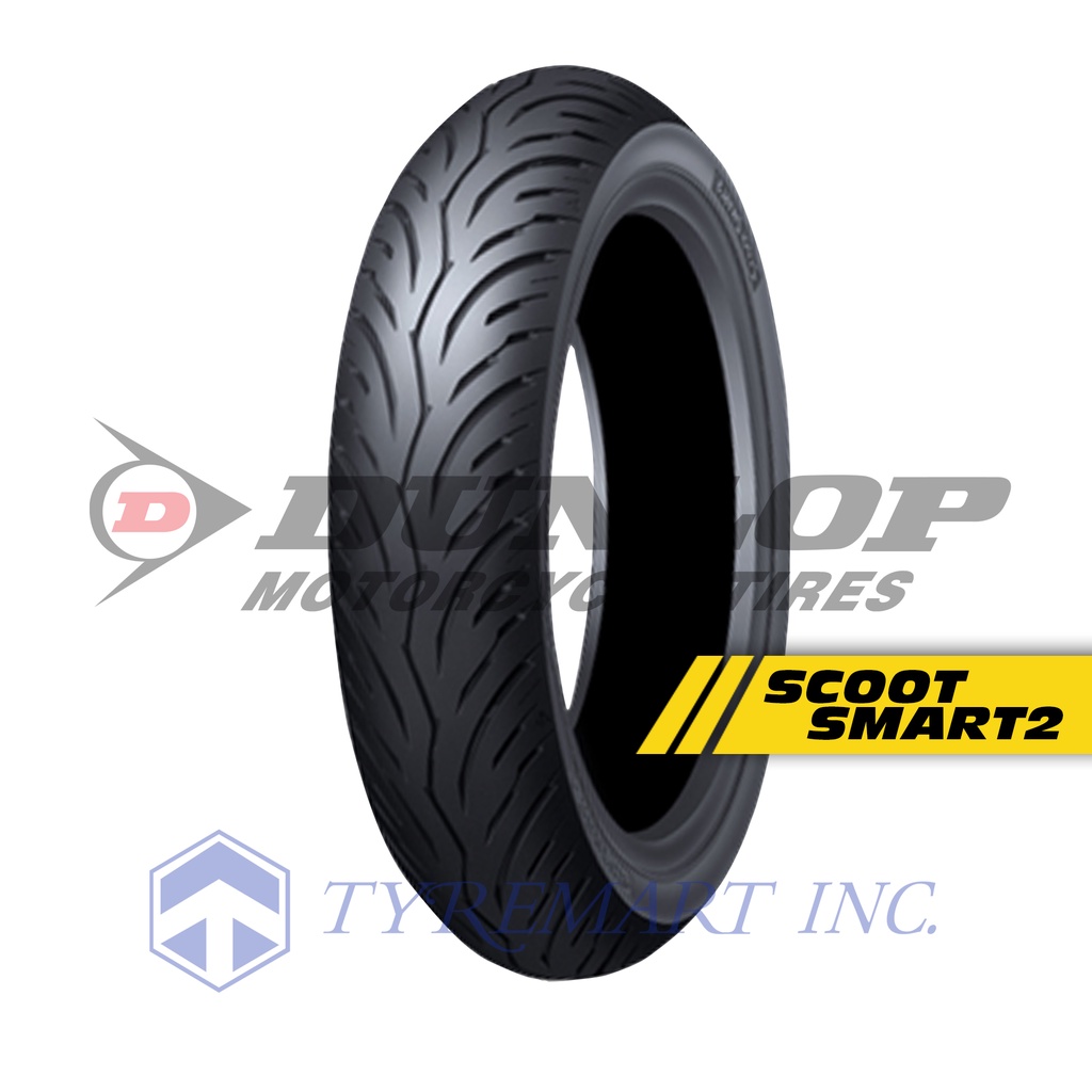 Dunlop Tires ScootSmart2 120/7012 51L Tubeless Motorcycle Street Tire