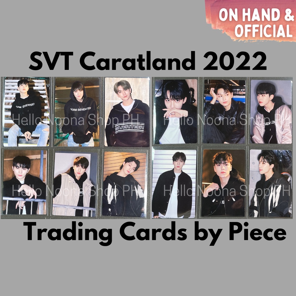 SEVENTEEN CARATLAND 2022 Trading Cards OFFICIAL ON HAND Hoshi The 8