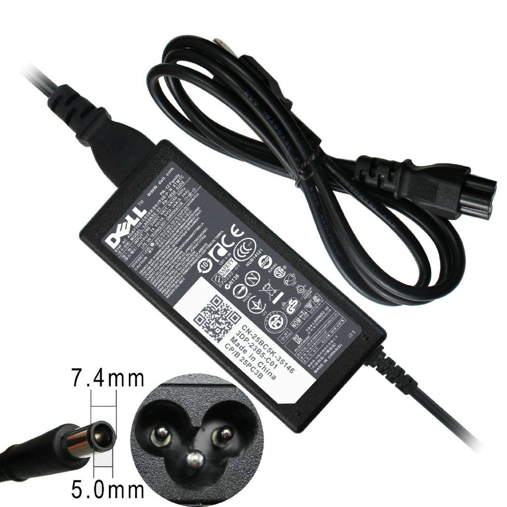 Genuine 19 5v 3 34a Ac Charger For Dell Latitude E6430 E6410 E5440 E6440 E7440 Power Supply Shopee Philippines