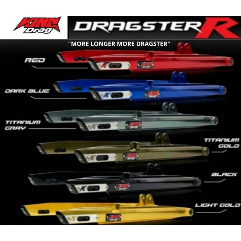 KING DRAG SWING ARM ALLOY YAMAHA PNP LC135 / LC4S / Y15ZR / LC5S