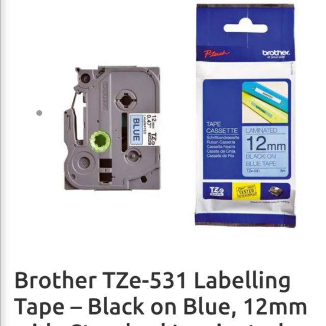 tape cassette laminated 12mm