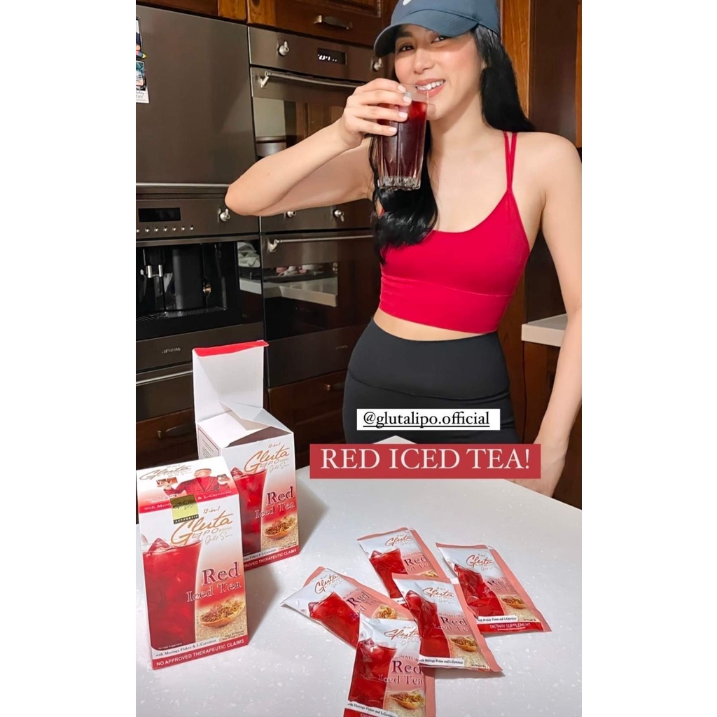 Gluta Lipo Red Ice Tea Shopee Philippines