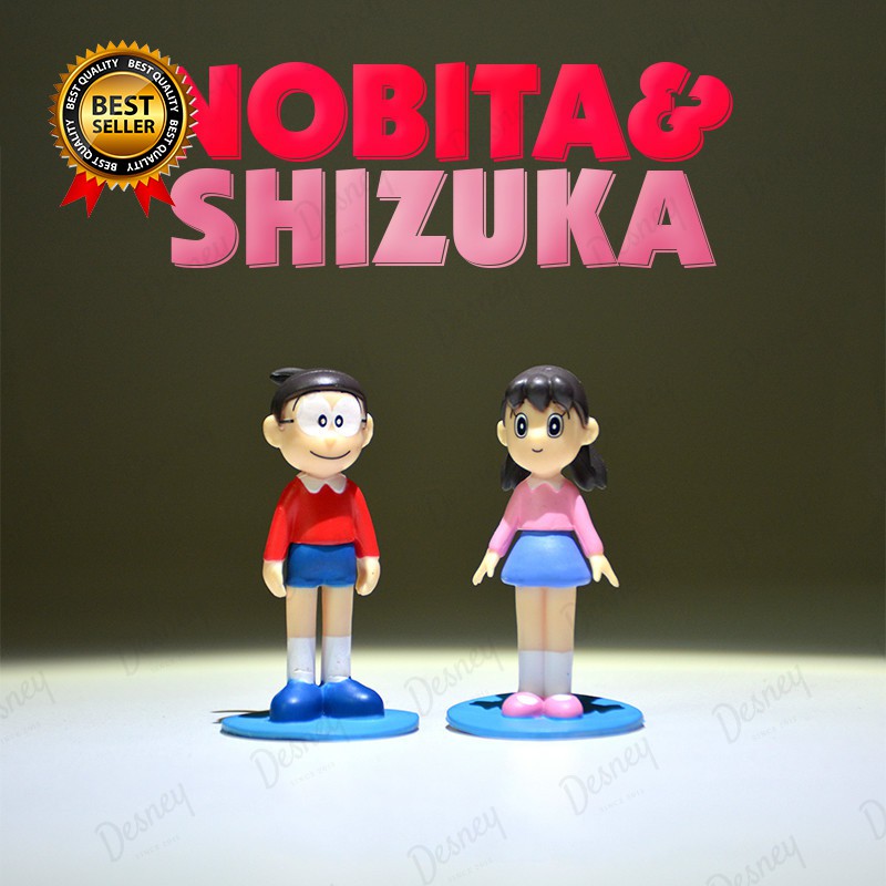 Doraemon Nobita Shizuka Action Figures Toys Model Child Birthday Gift Car Ornaments Decoration Car Accessories For Kids Shopee Philippines