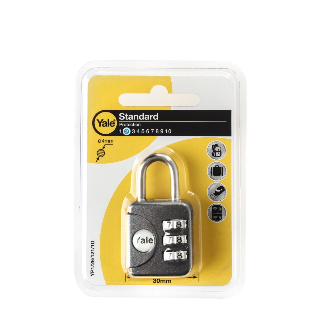 yale combination padlock