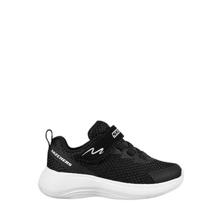 SKECHERS SELECTORS BOYS'S SNEAKERS - BLACK TEXTILE/ WHITE TRIM #1