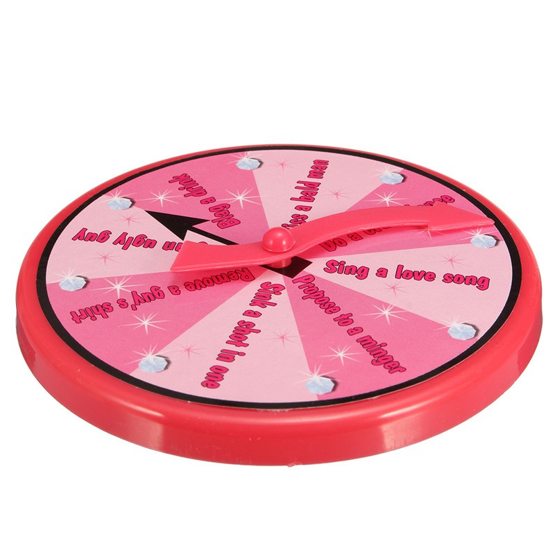 Spinner Wheel Dare or Drinking Adult Game Hen Night Bachelorette Ladies Party 