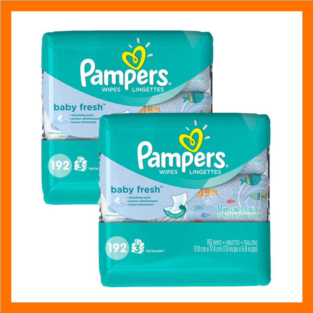 pampers baby fresh wipes