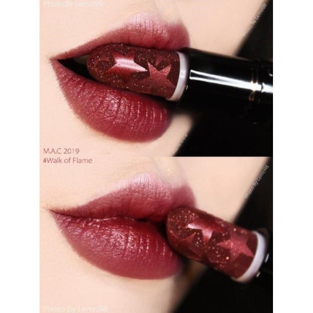 mac walk of flame lipstick