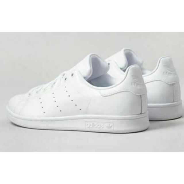 all white stan smith