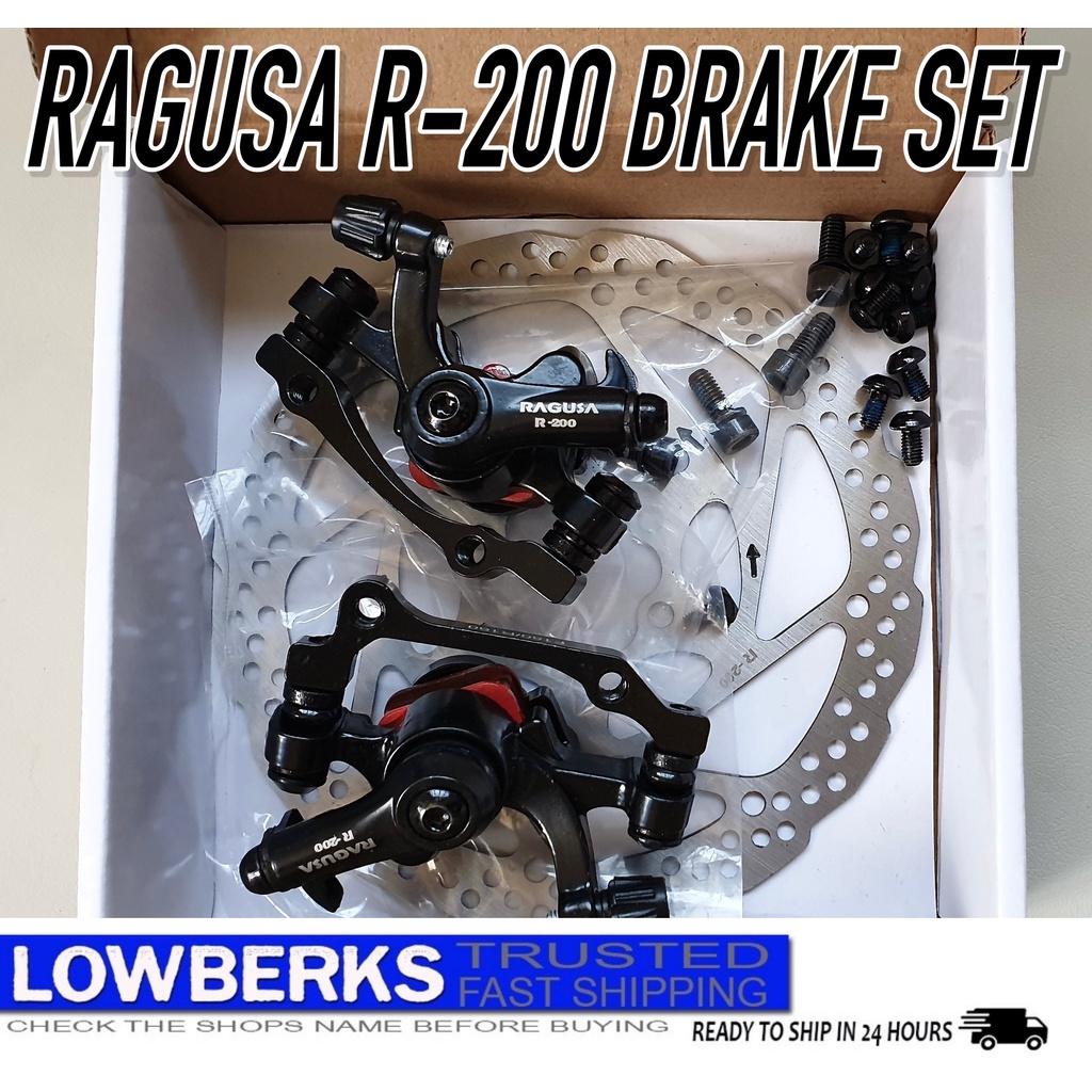 Bicycle Disc Brake Set RAGUSA R200 Rotor Caliper Bolt (for FRONT & BACK