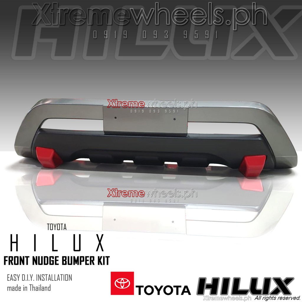 20212023 Toyota Hilux Front Bumper Nudge or Over Rider ( Hilux