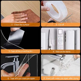 Benb G Nano Glue Double Side Strong Tape 1M Thickening Traceless Super Glue Environmental Protection Multipurpose #6