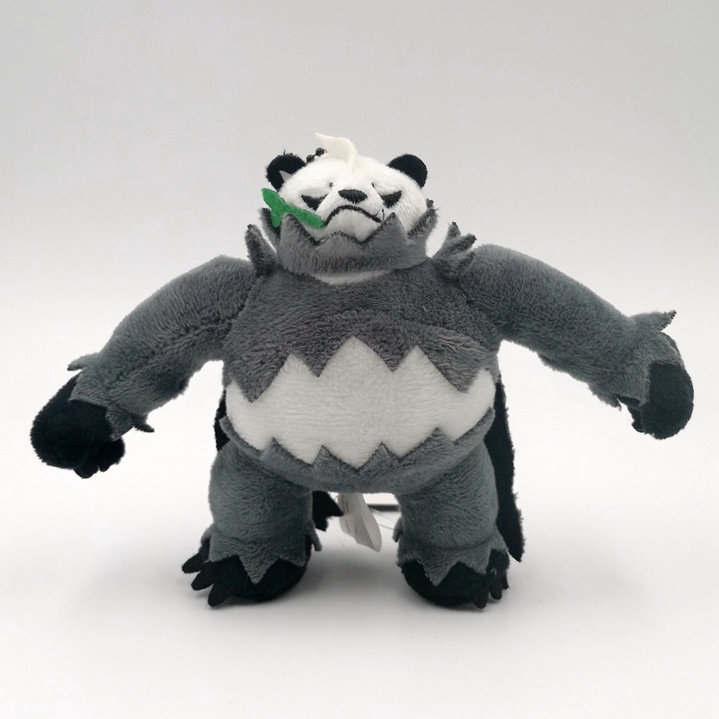 13cm Pokemon Soft Plush Toy Naughty Panda Evolutionary Version Rogue With Leaves Panda Pendant Plush Doll 13cm Shopee Philippines
