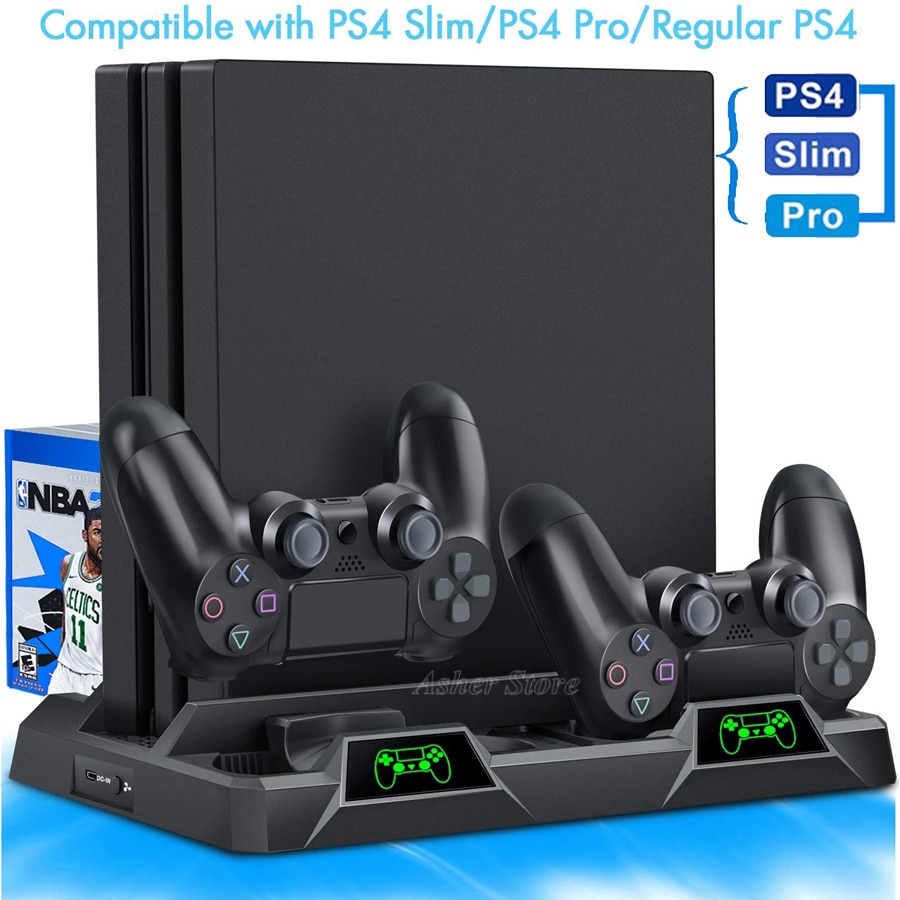 ps4 stand with controller charger