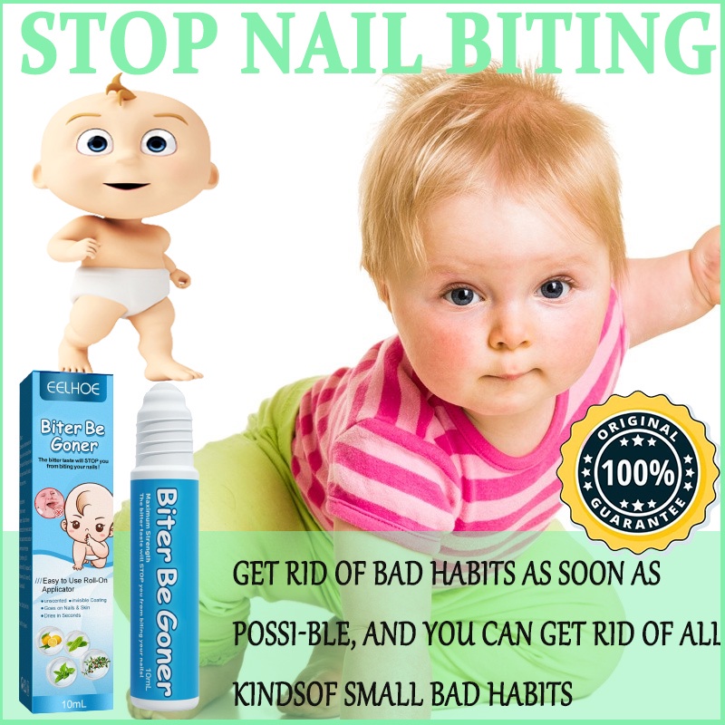 Nail Biting Deterrent,Prevent Nail Biting&Thumb Sucking No Bite Nail