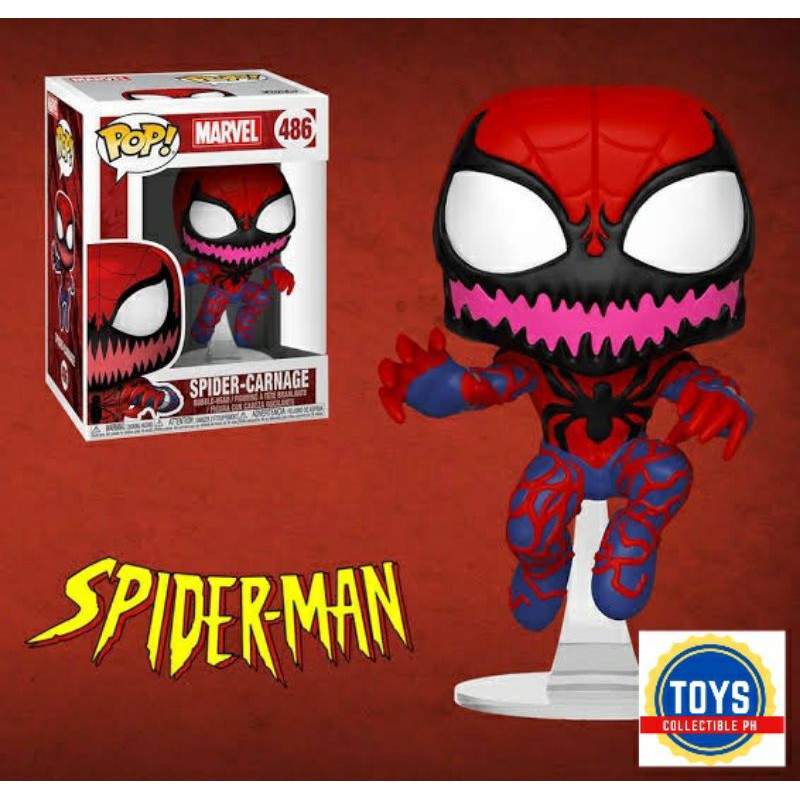 funko pop spider carnage