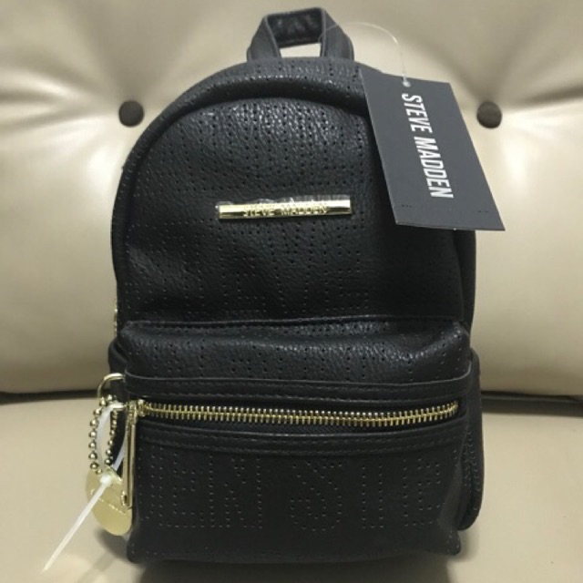 steve madden logo mini backpack