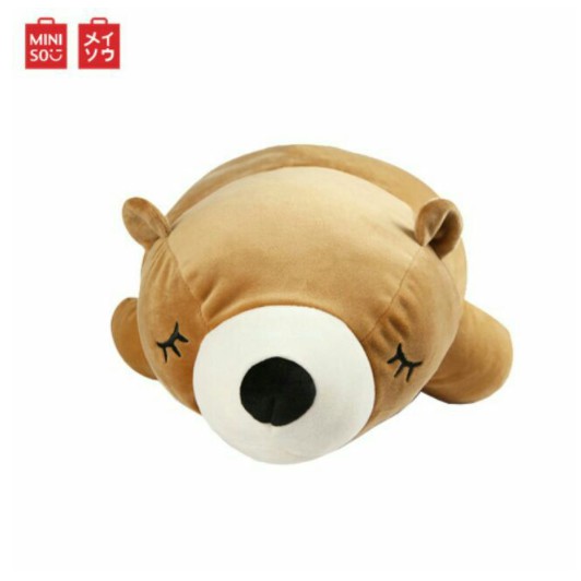 Miniso Large Brown Bear Plush Toy 85cm 