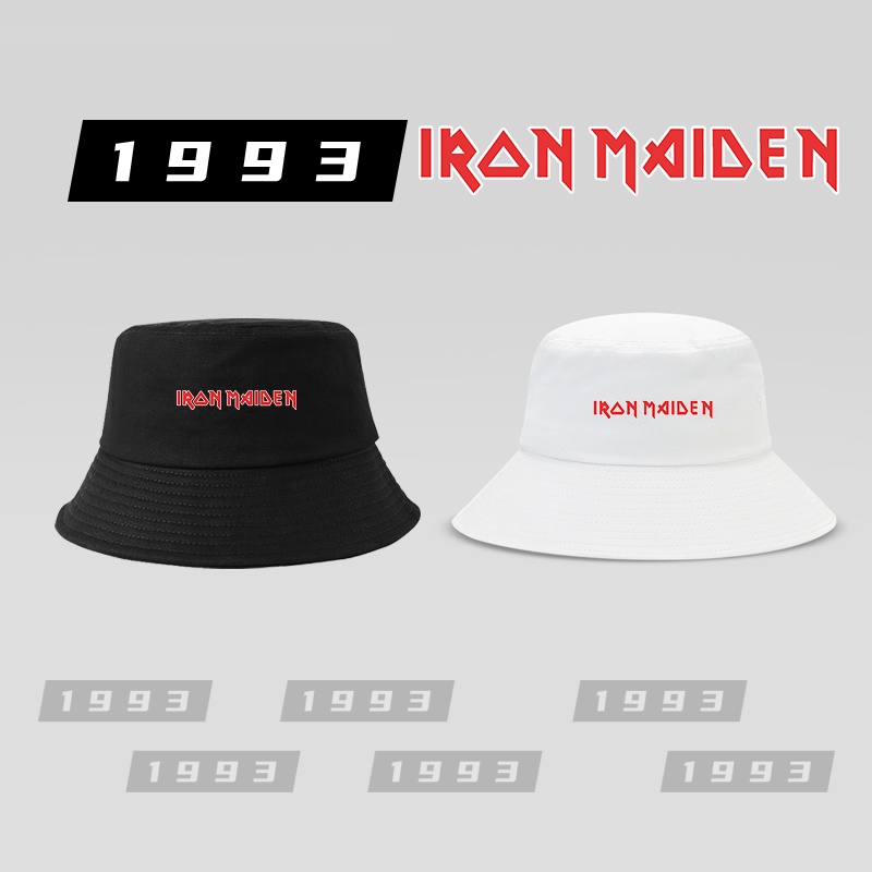 Iron Maiden Rock Band Cap Bucket Hat Iron Maiden Trooper Cap Bucket Hat