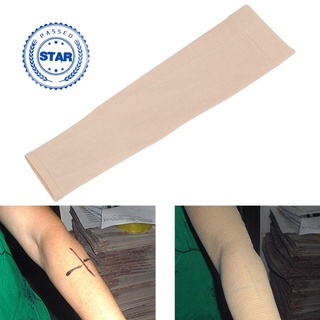 1/2 Pcs Anti-UV Arm Cover Skin Color Summer Sun Protection Concealer Bands Tattoo Sleeves W6X0