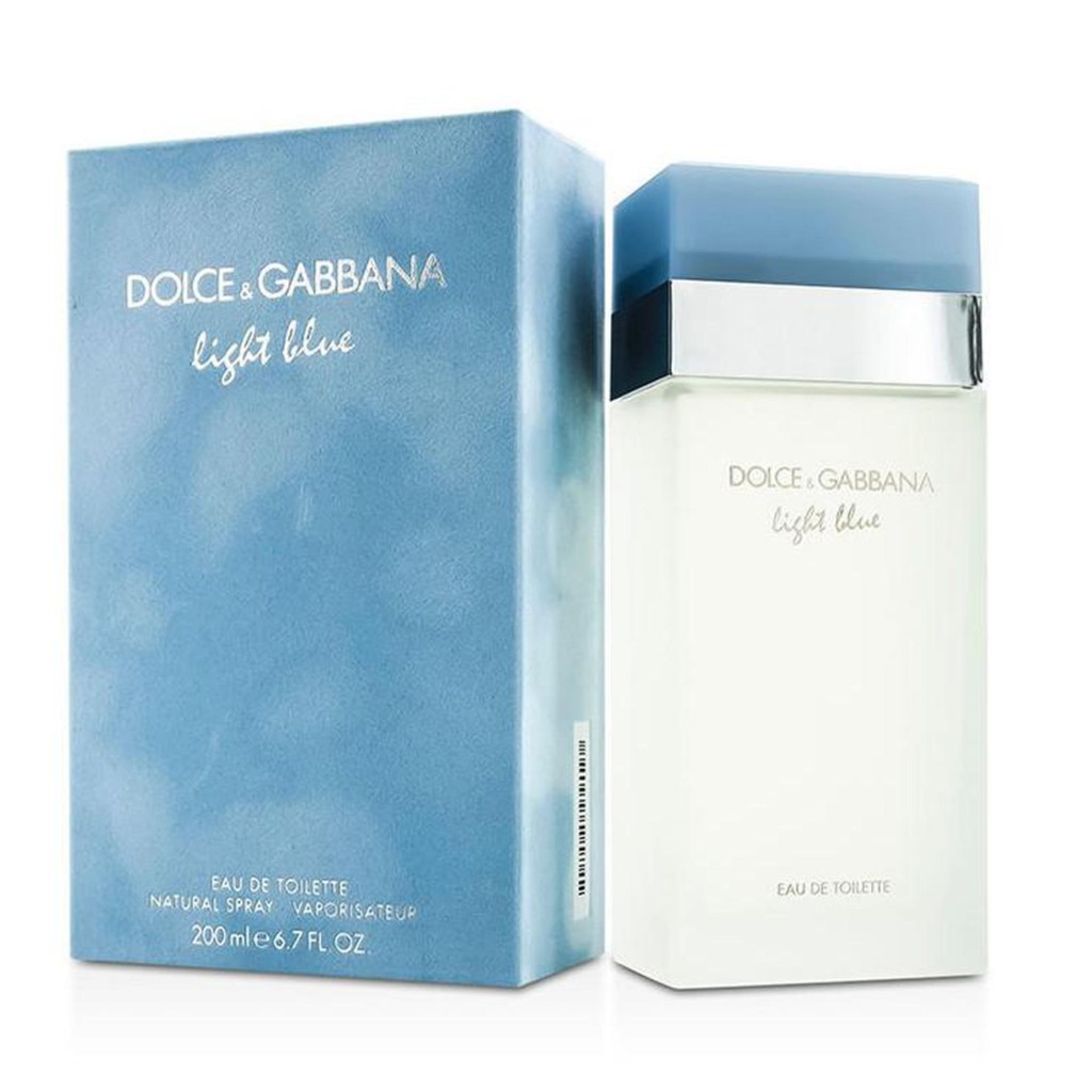 dolce gabbana light blue womens