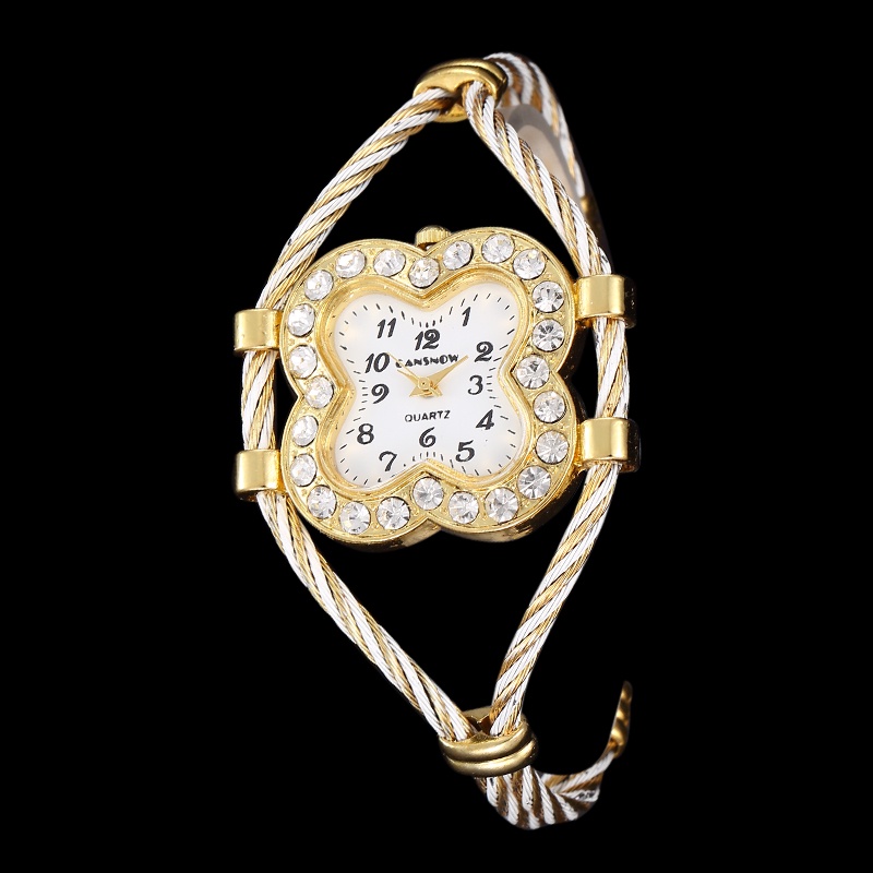 ○Women Watches 2019 New Design Roman Numerals Small Dial Ladies Bracelet Watch Creative Girls Rhine