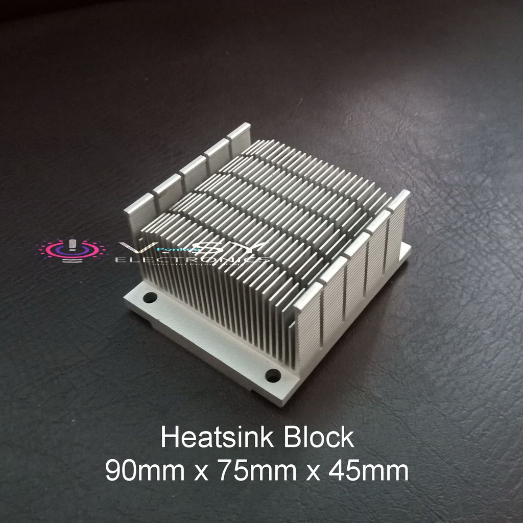 Heatsink Alloy Blocks Refurbish heat sink 90mm x 75mm x45mm Shopee