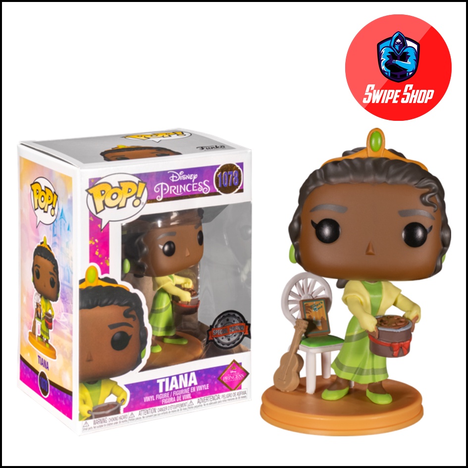 Funko Pop Tiana with Gumbo Pot Ultimate Disney Princess Exclusive ...