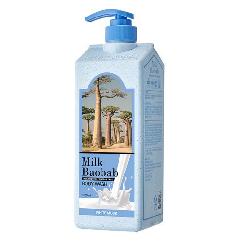 Milk Baobab Milk Baobab Body Wash White Musk Scent 1000ml Shopee