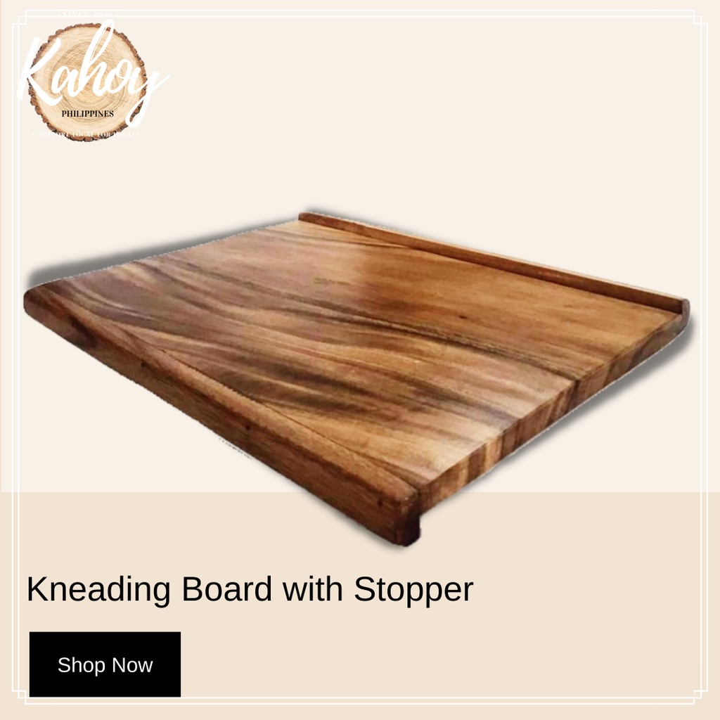 Kahoy Kneading Board, Dough Board, Cutting Board, Wooden Baking Board