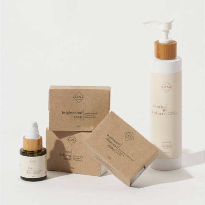 Lana Acne Prone & Oily Skin Bundle - Cleanser, Elixir Serum And Soap 