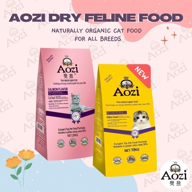 AOZI CAT KITTEN FOOD 1KG Shopee Philippines
