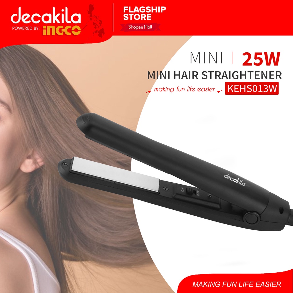 Decakila by INGCO KEHS013W Electric Hair Straightener Heat Iron / Flat