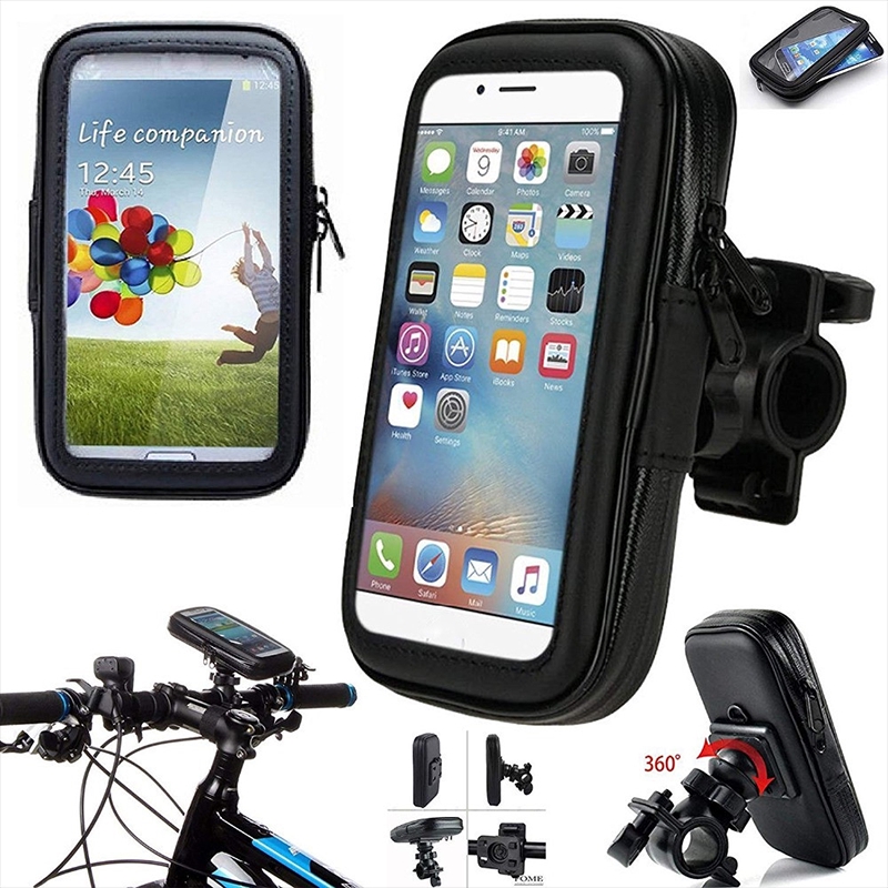 waterproof phone case bike mount