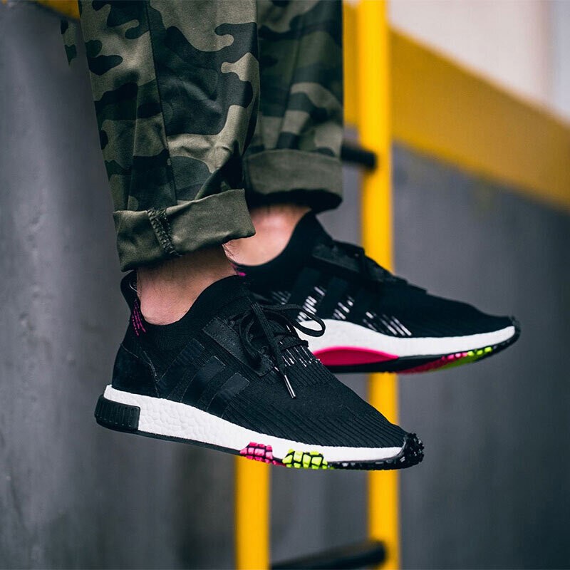 nmd racer primeknit core black