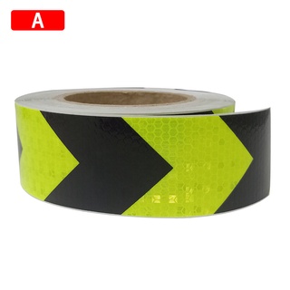 5cm*300cm Car Arrow Reflective Tape Decoration Stickers Car Warning Safety Reflection Tape Film Auto #4