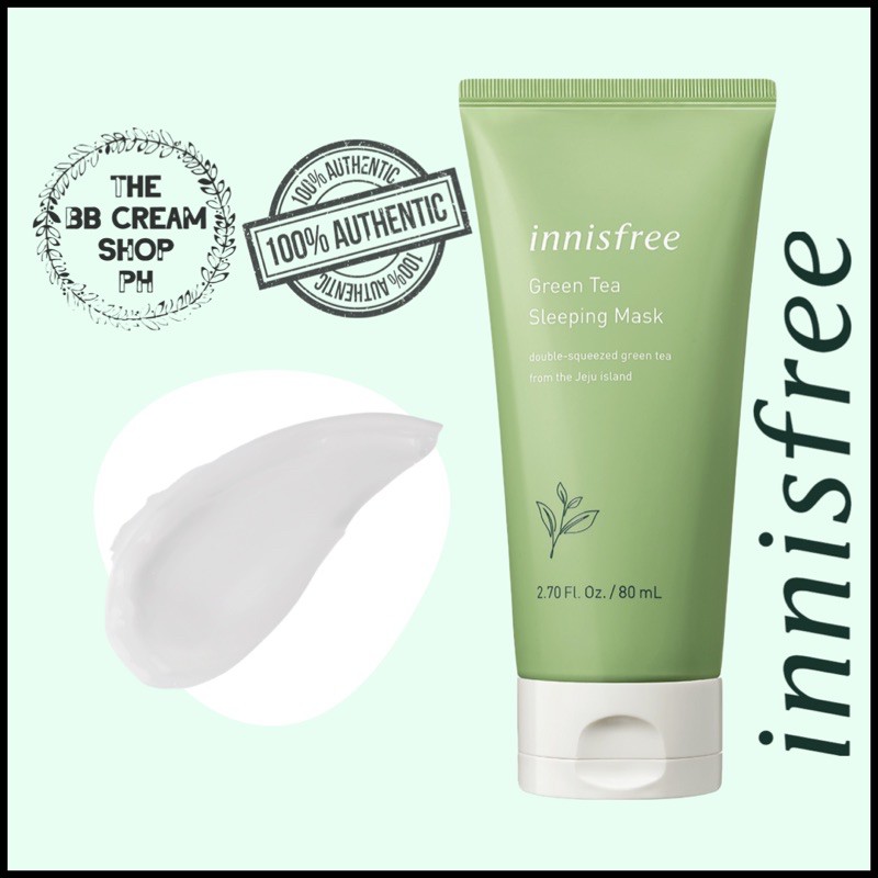 INNISFREE Green Tea Sleeping Mask 80ml EXP2024 Shopee Philippines
