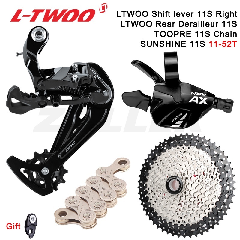 LTWOO 11 Speed Groupset AX11 Shifter + Rear Derailleurs RD + Sunshine