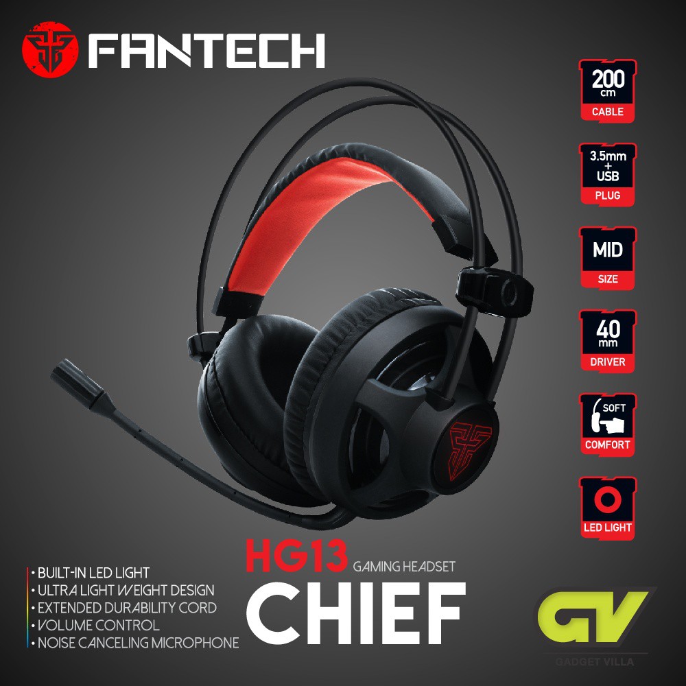 fantech noise cancelling headset