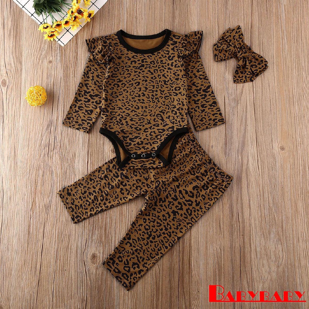 leopard print baby dress