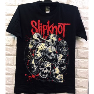 Vintage rock slipknot band shirt men's and women's T-shirt #3