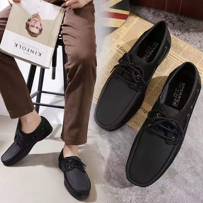 【AhSin】Men's casual slip on fashion Doudou shoes W888 | Shopee Philippines