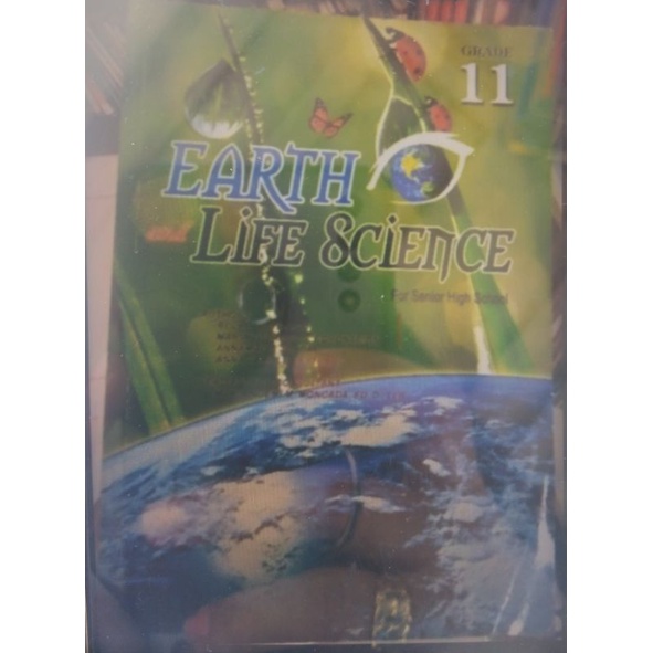 EARTH LIFE  SCIENCE GRADE 11