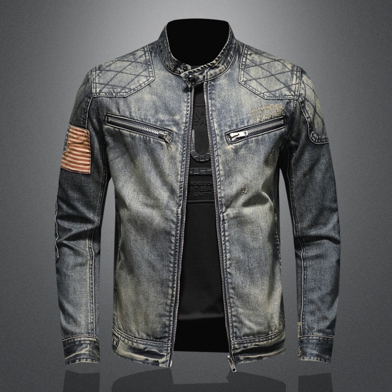 denim jacket zipper