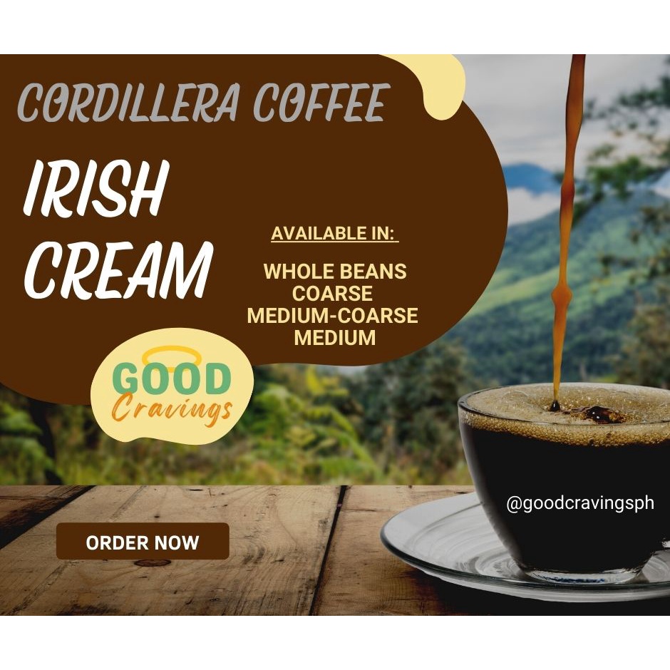 IRISH CREAM Coffee Beans Ships From Baguio by Good Cravings PH Vegan Keto Friendly Shopee